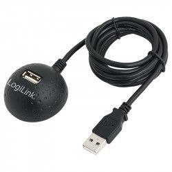 Cablu LogiLink USB 2.0 Docking Station USB Type-A - USB Type-A T-M 1.5m Negru