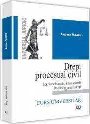 Drept procesual civil. Legislatie interna si internationala doctrina si jurisprudenta - Andreea Tabacu 