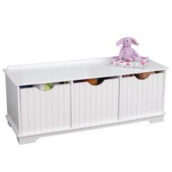 Dulapior depozitare Nantucket Storage White - Kidkraft 