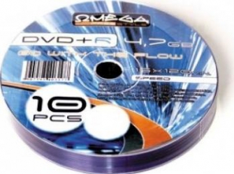 DVD+R 4.7GB 16x Omega 10 buc