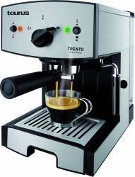 Espressor cafea Taurus Trento 1350W 15 bar 1.25L inox Argintiu 