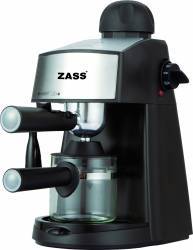 Espressor Manual Zass ZEM 06 800W 3.5bari Capacitate 2-4 cesti Negru 