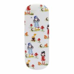Etui ochelari Gorjuss ochelari - Pastel Pattern Collection - Toadstools 6 x 17 x 3 cm 