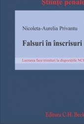 Falsuri in inscrisuri - Nicoleta-Aurelia Privantu