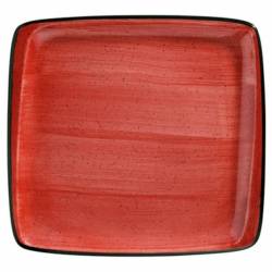 Farfurie patrata din portelan BONNA colectia PASSION 27x25cm 