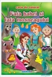 Fata Babei si fata Mosului - Carte de colorat ed. 2012 2.5 
