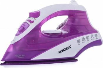 Fier de calcat Albatros Jasmine Talpa ceramica 1800W 170ml Violet 