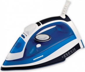 Fier de calcat Heinner Azuritte HSI-2400AZ 2400 W Talpa ceramica Auto-oprire Albastru 
