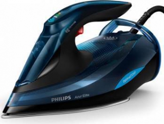 Fier de calcat Philips Azur Advanced GC5034/20 3000 W Talpa SteamGlide Plus 65 g/min Jet de abur vertical Albastru-Negru 
