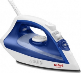 Fier de calcat Tefal FV1711E0 1800W rezervor apa 0.2L jet de abur 80gmin abur variabil 24gmin Albastrut 