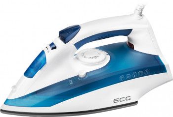 Fier de calcat ECG NZ 322 cu oprire automata talpa ceramica 2200 W jet abur 100 g/ min 
