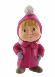 Figurina Comansi Masha and The Bear - Masha winter 