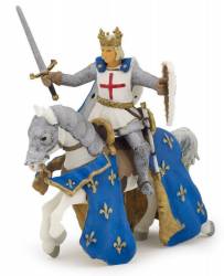 Figurina Papo-Saint Louis pe cal 