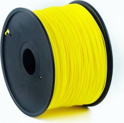 Filament Gembird PLA Galben 1.75mm 1kg 
