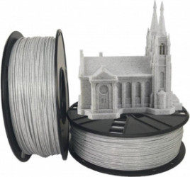 Filament pentru imprimanta 3D Gembird 3DP-PLA1.75-02-MAR PLA 1.75mm 1kg Marmur