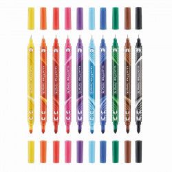 Fineliner+carioca Herlitz my.pen set 10 ambalaj transparent 
