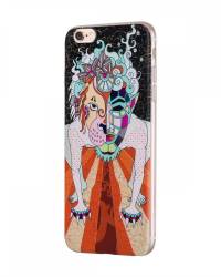 Flip Cover Hoco Element Series Mythology Painted pentru Apple Iphone 6 plus6 s plus Dogz Black 
