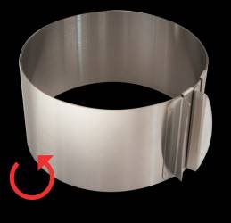 Forma inox ajustabila copt chec tort RAKI MN0198655 