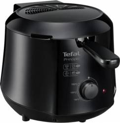 Friteuza Tefal Minicompact FF230831 Principio 1000W 0.6 Kg 1.2L termostat reglabil Negru