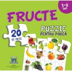 Fructe. Puzzle pentru podea 3-6 ani 
