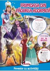 Frumoasa din padurea adormita - Poveste cu activitati 