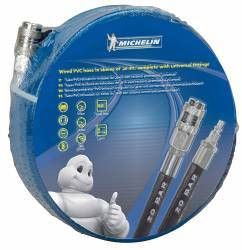 Furtun de aer din PVC cu insertie 20m cuple rapide MICHELIN 8x13mm 20 bar 