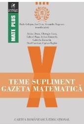 Gazeta Matematica Clasa a 10-a Teme supliment - Radu Gologan Ion Cicu Alexandru Negrescu 