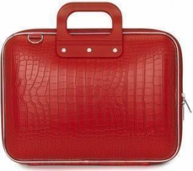 Geanta lux laptop Bombata 13 Cocco-Rosu aprins 
