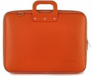 Geanta lux laptop Bombata 17 Maxi-Portocaliu 