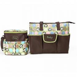 Geanta pentru mamici Mama Bag Monkey Verde 