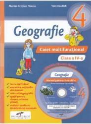 Geografie - Clasa a 4-a - Caiet multifunctional + CD - Marius-Cristian Neacsu Veronica Reh 