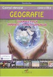 Geografie cls 9 caiet - Dumitru Rus 