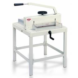 Ghilotina profesionala manuala KW-TRIO 3946 cu stand de lucru inclus 
