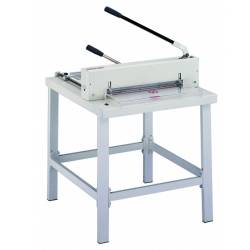 Ghilotina profesionala manuala KW-TRIO 3947 cu stand de lucru inclus 