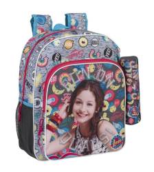 Ghiozdan junior Soy Luna 32 x 12 x 38 cm 