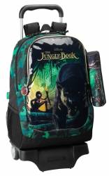 Ghiozdan troler mare si penar JUNGLE BOOK 33x43x15 