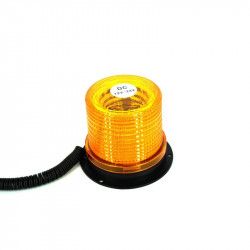 Girofar omologat U.E. cu 30 SMD IP65 12-24V lumina portocalie 