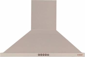 Hota incorporabila Samus HS604DHR 1 motor Putere absorbtie 400 mch Filtru metalic 60 cm Bej 