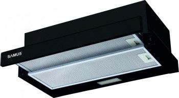 Hota Incorporabila Telescopica Samus HS6030TB 60cm Putere absorbtie 158-300 m3h Black