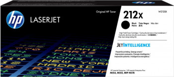 HP Cartus de toner LaserJet original de capacitate extinsa 212X negru 