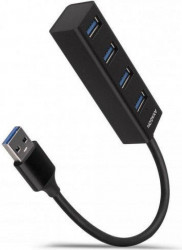 Hub USB Axagon HUE-M1A 4x USB 3.2 Negru 