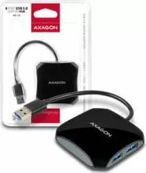 Hub USB Axagon Quattro HUE-S1B 4x USB 3.0 Negru