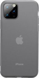 Husa Baseus Liquid Silica Gel Protective Apple iPhone 11 Pro Clear Black 