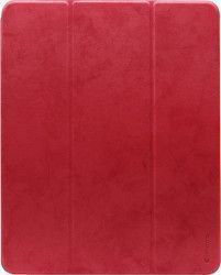 Husa book Comma Leather Case iPad Pro 11 inch Pencil slot Red 