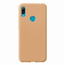 Husa carcasa Bibilel high quality bumper slim din TPU capac de protectie pentru Huawei Y6 2019 Crem BBL1065