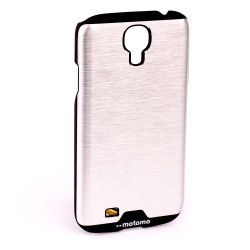 Husa de protectie Aluminiu-Plastic Motomo Metal Samsung Galaxy S4 anti-alunecare Argintiu 