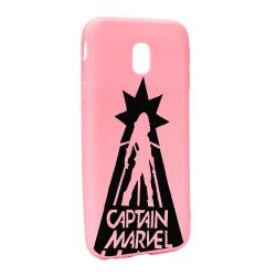 Husa de protectie Captain Marvel pentru Samsung Galaxy J7 2018 Silicon P239 