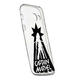 Husa de protectie Captain Marvel Samsung Galaxy J4 Plus 2018 rez. la uzura Silicon 239 