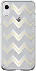 Husa de Protectie Devia iPhone XR Silicon Bowen Series Argintiu 