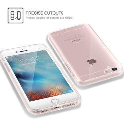 Husa de protectie fata + spate din TPU moale pentru Apple iPhone 6 / 6S TPU 0.3 mm clear 